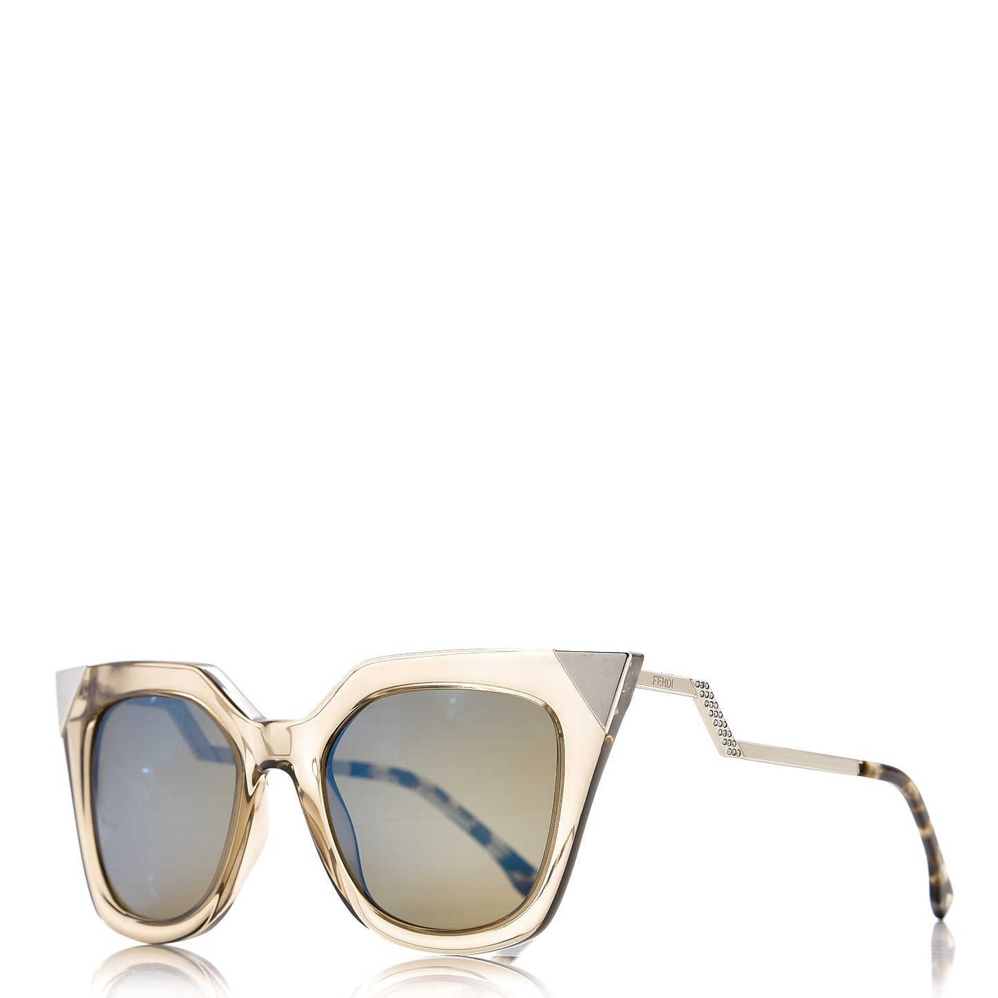 Iridia Cat Eye Sunglasses FF 0060/S Light Golden