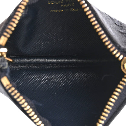 Louis Vuitton Mini Lin Key Pouch Blue 5 of 7