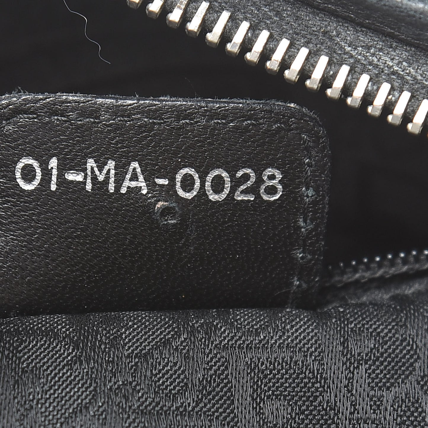 Patent Cannage Stitched Medium Lady Dior Black