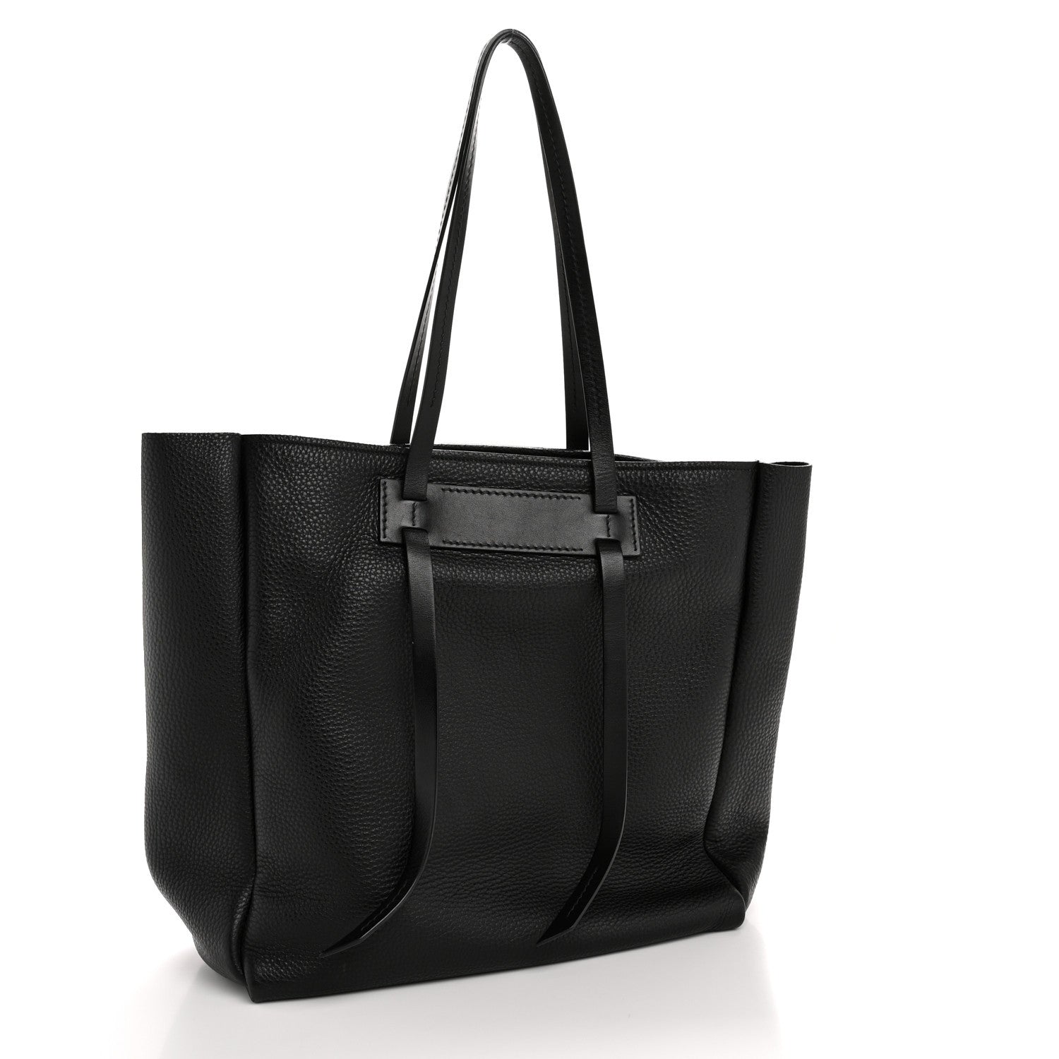Miu Miu Vitello Daino Tote Black 4 of 15