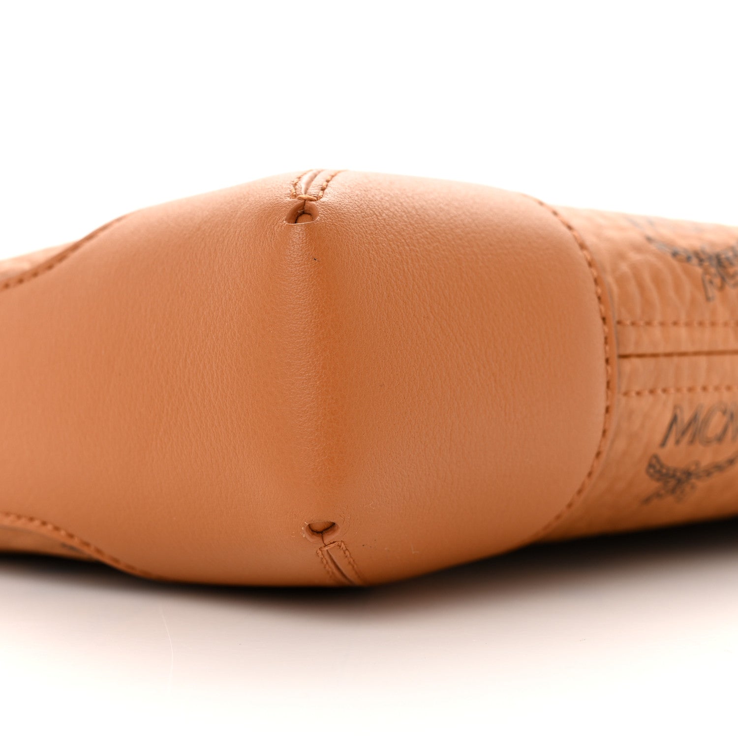 MCM Visetos Small Klara Hobo Cognac 9 of 10