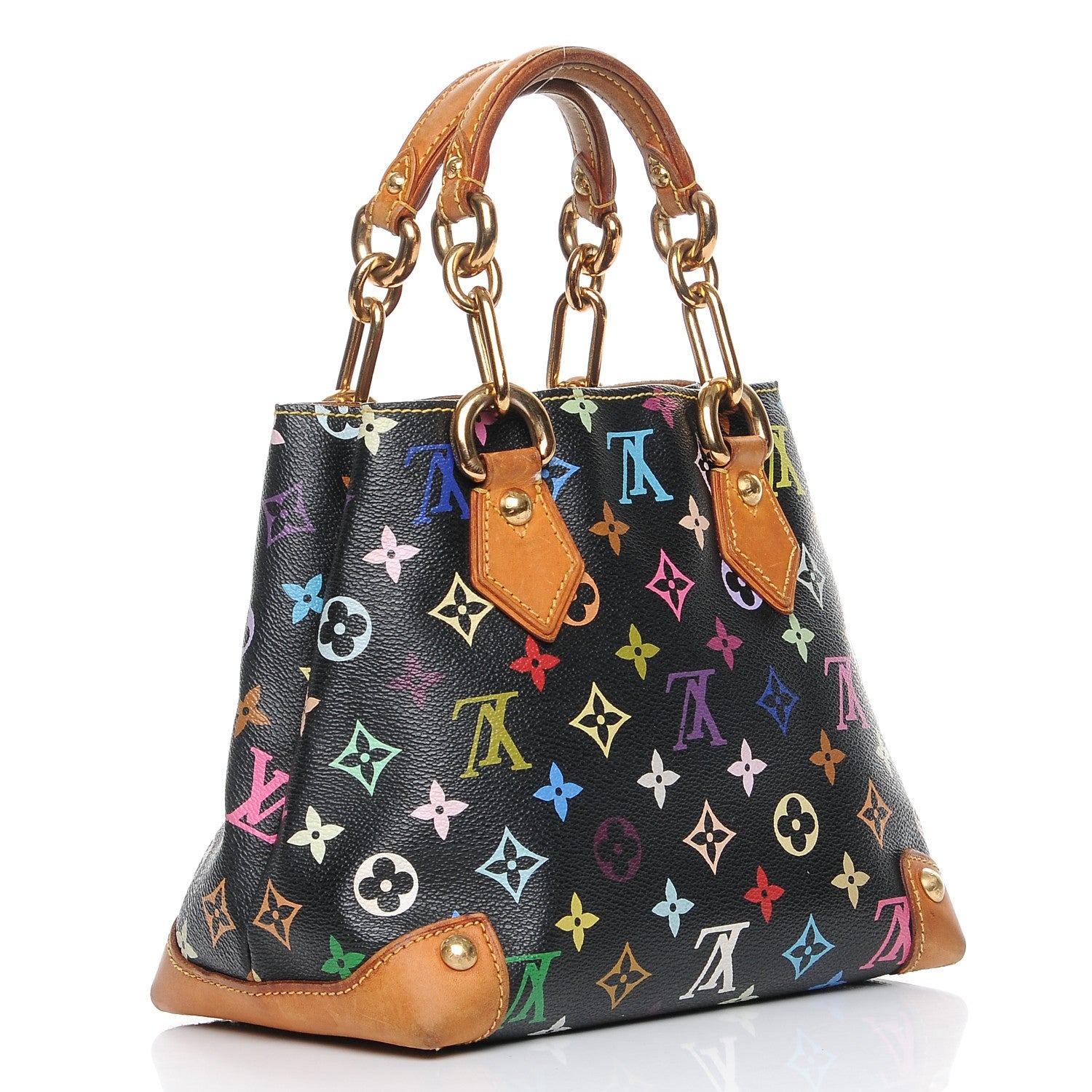 Louis Vuitton Monogram Multicolor Audra Black 3 of 12