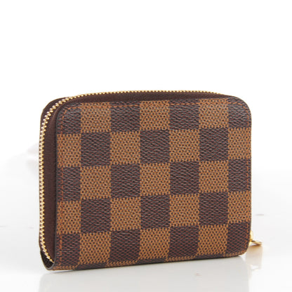 Louis Vuitton Damier Ebene Zippy Coin Purse 3 of 7