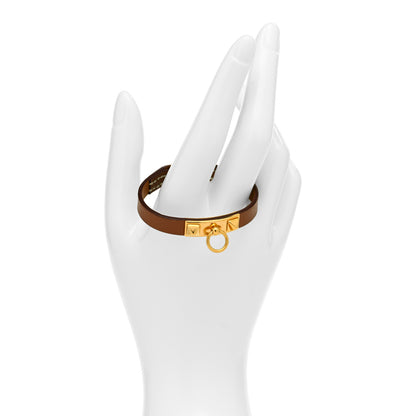 Hermes Swift Rivale Micro Bracelet T1 Gold 2 of 4