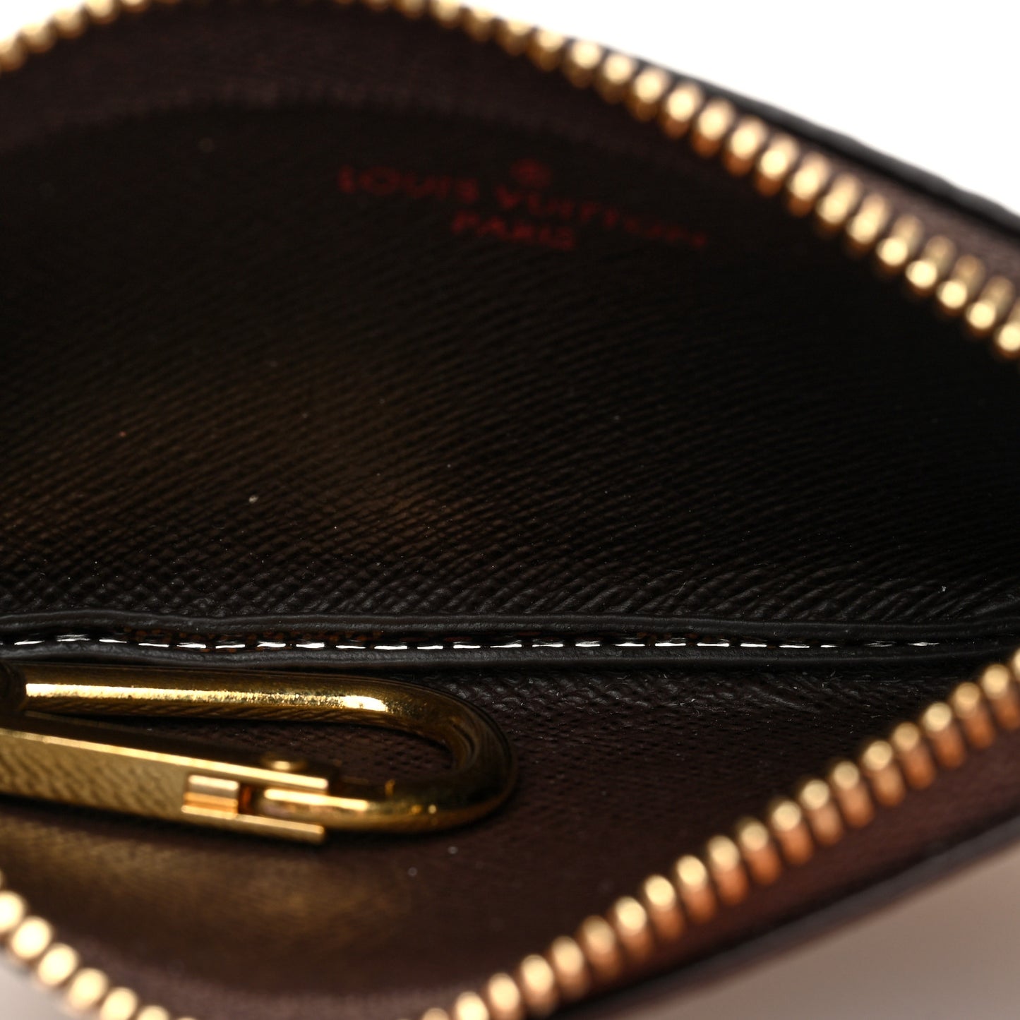 Damier Ebene Key Pouch