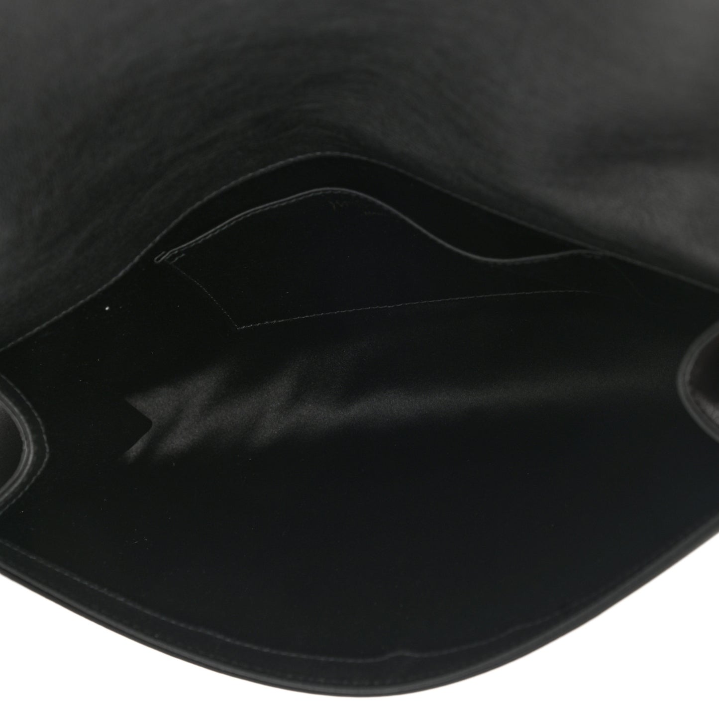 Calfskin Monogram Large Belle De Jour Clutch Black