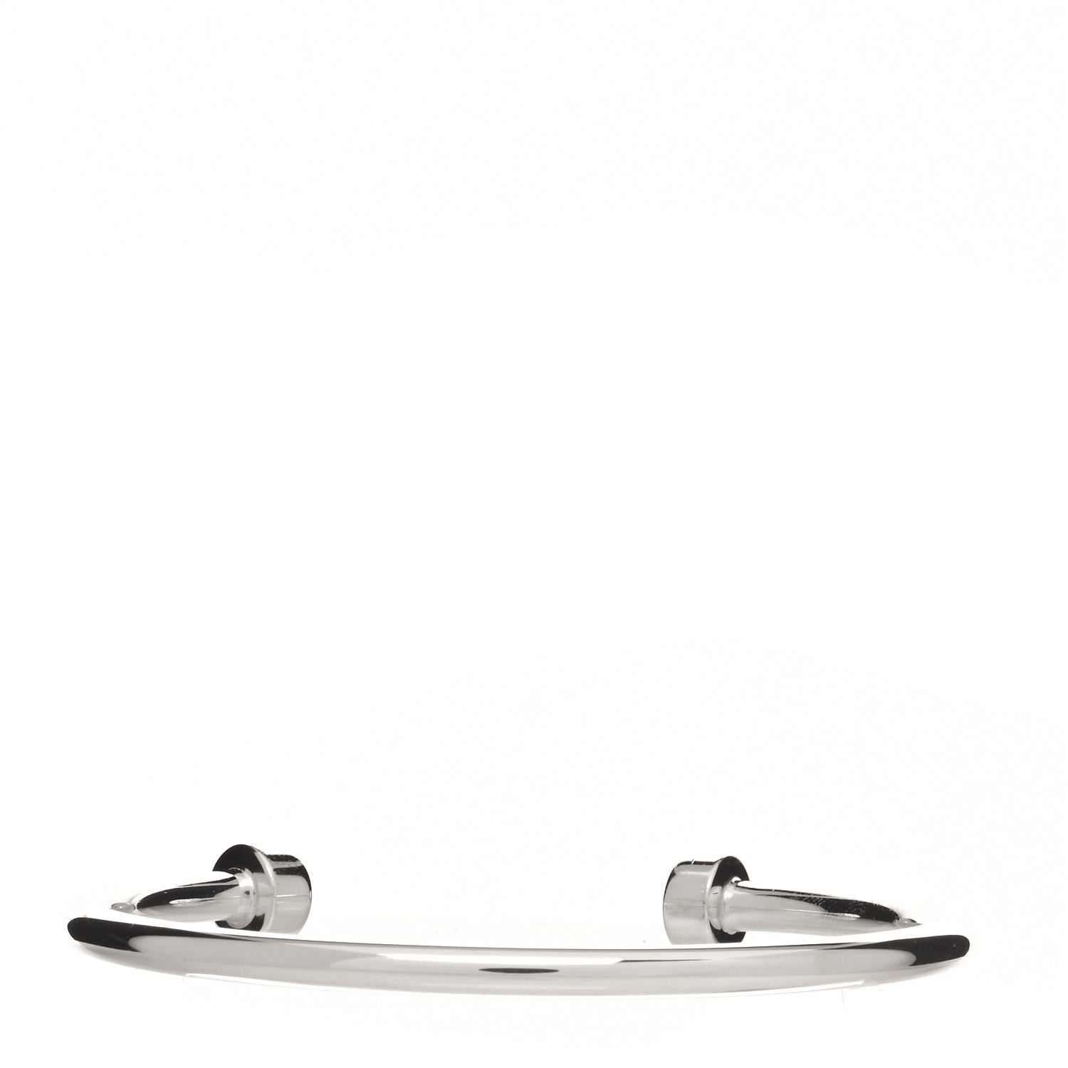Tiffany Sterling Silver Return to Tiffany Narrow Circle Edge Cuff Bracelet 2 of 4