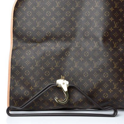 Louis Vuitton Monogram Garment Cover 3 Hangers 9 of 9
