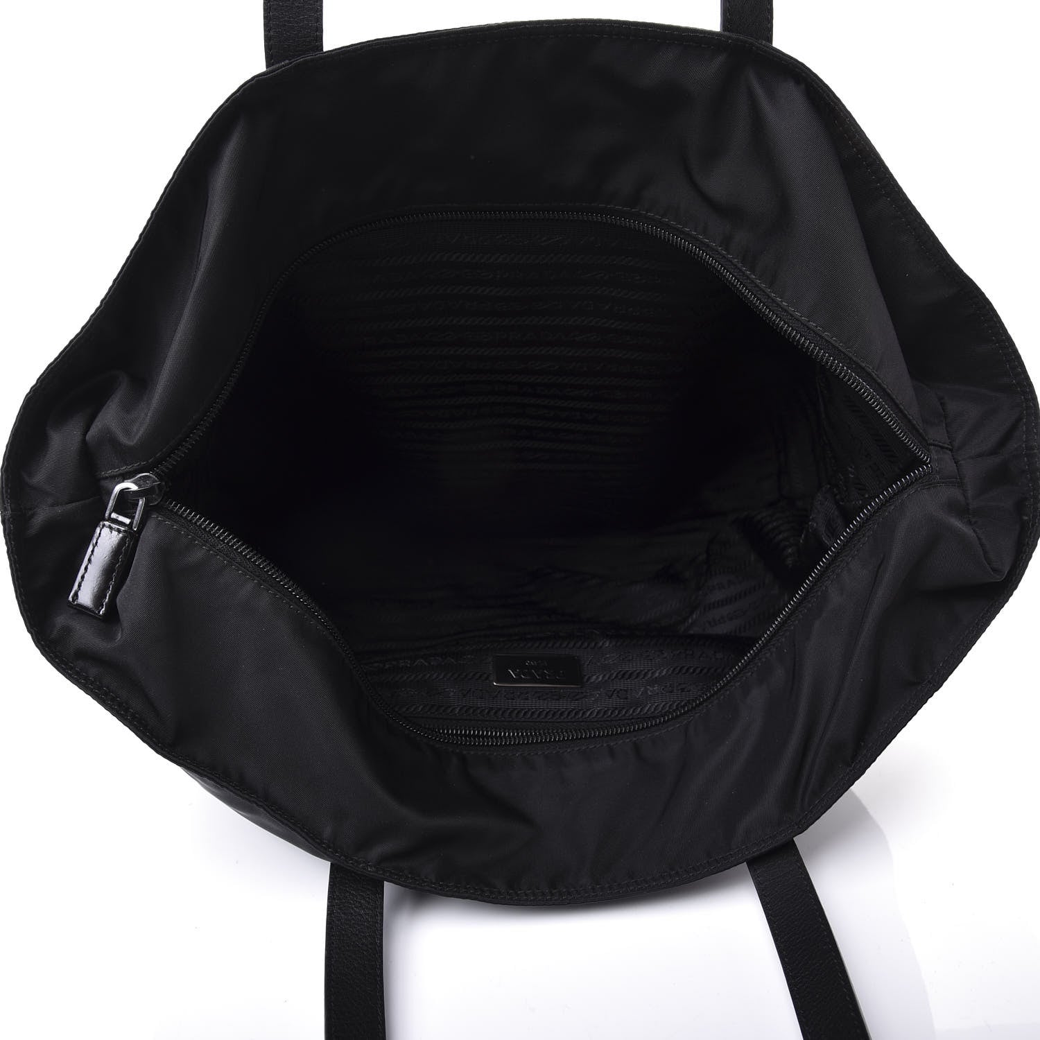 Prada Tessuto Nylon Tote Black 4 of 9