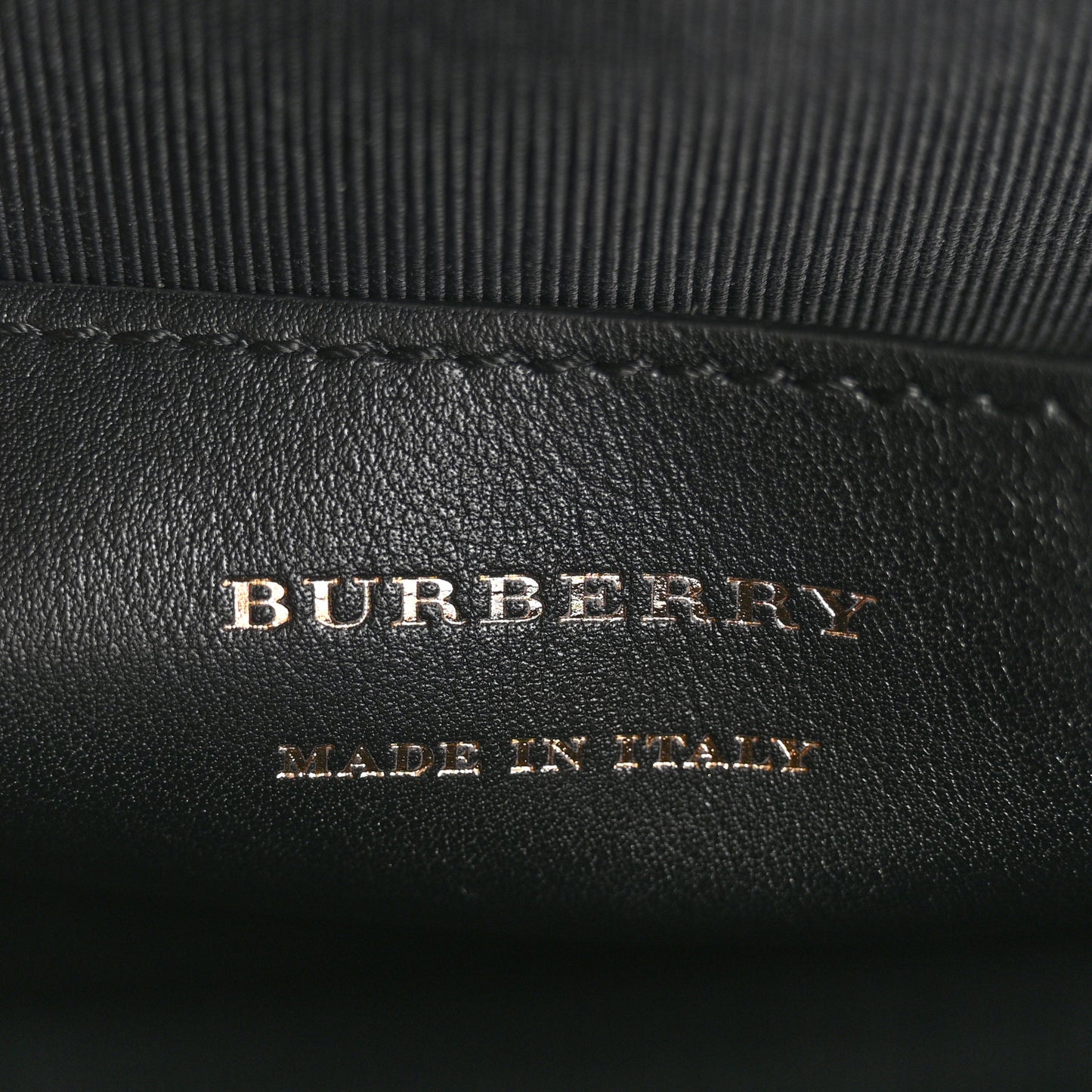 Smooth Calfskin 1983 Knight Check Link Bum Bag Black