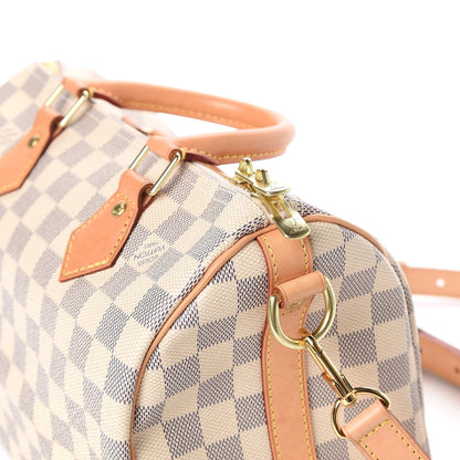 Louis Vuitton Damier Azur Speedy Bandouliere 25 9 of 12