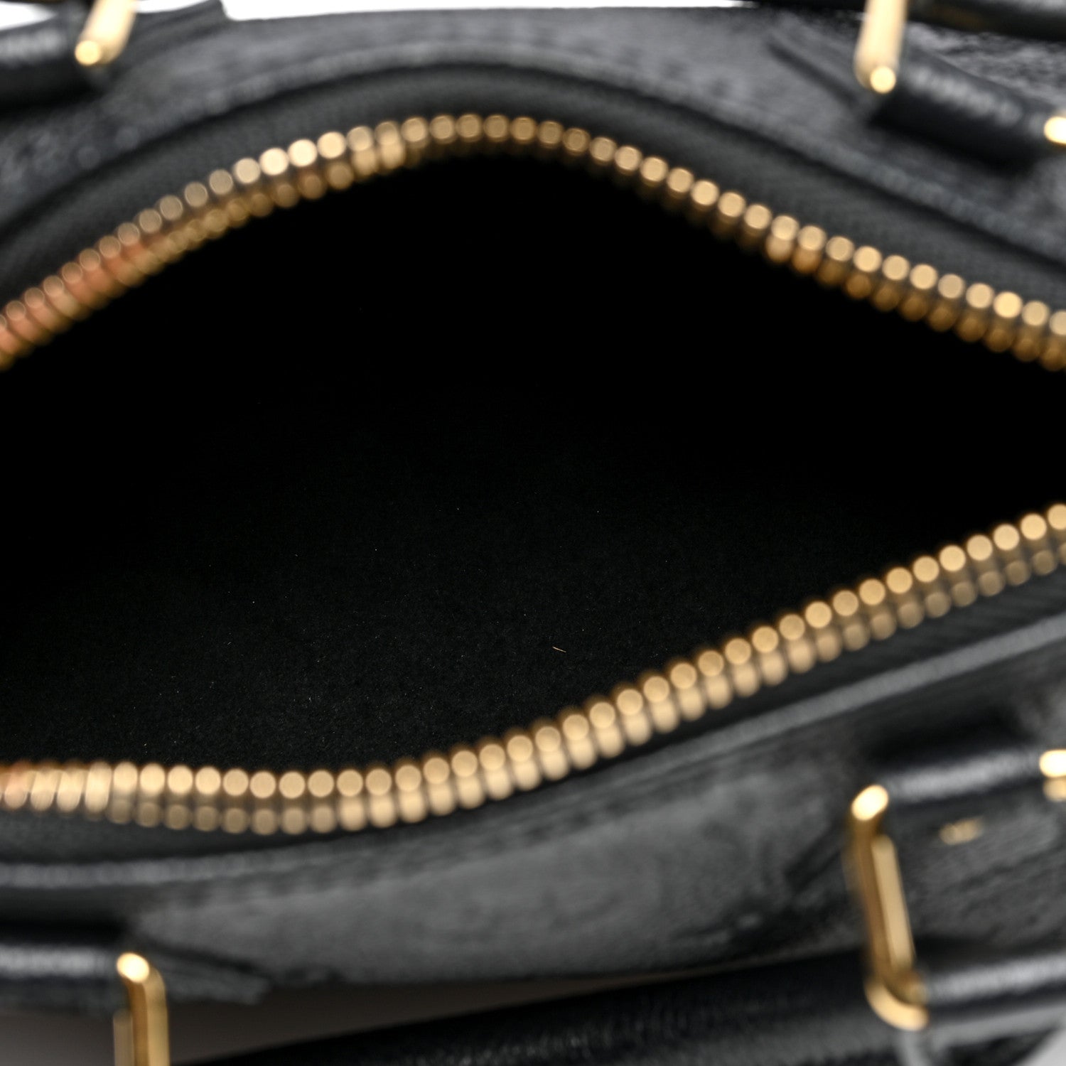 Louis Vuitton Empreinte Monogram Nano Speedy Black 5 of 9