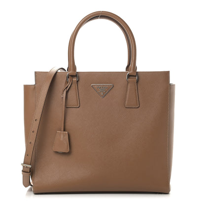 Prada Saffiano Tote Caramel 1 of 9