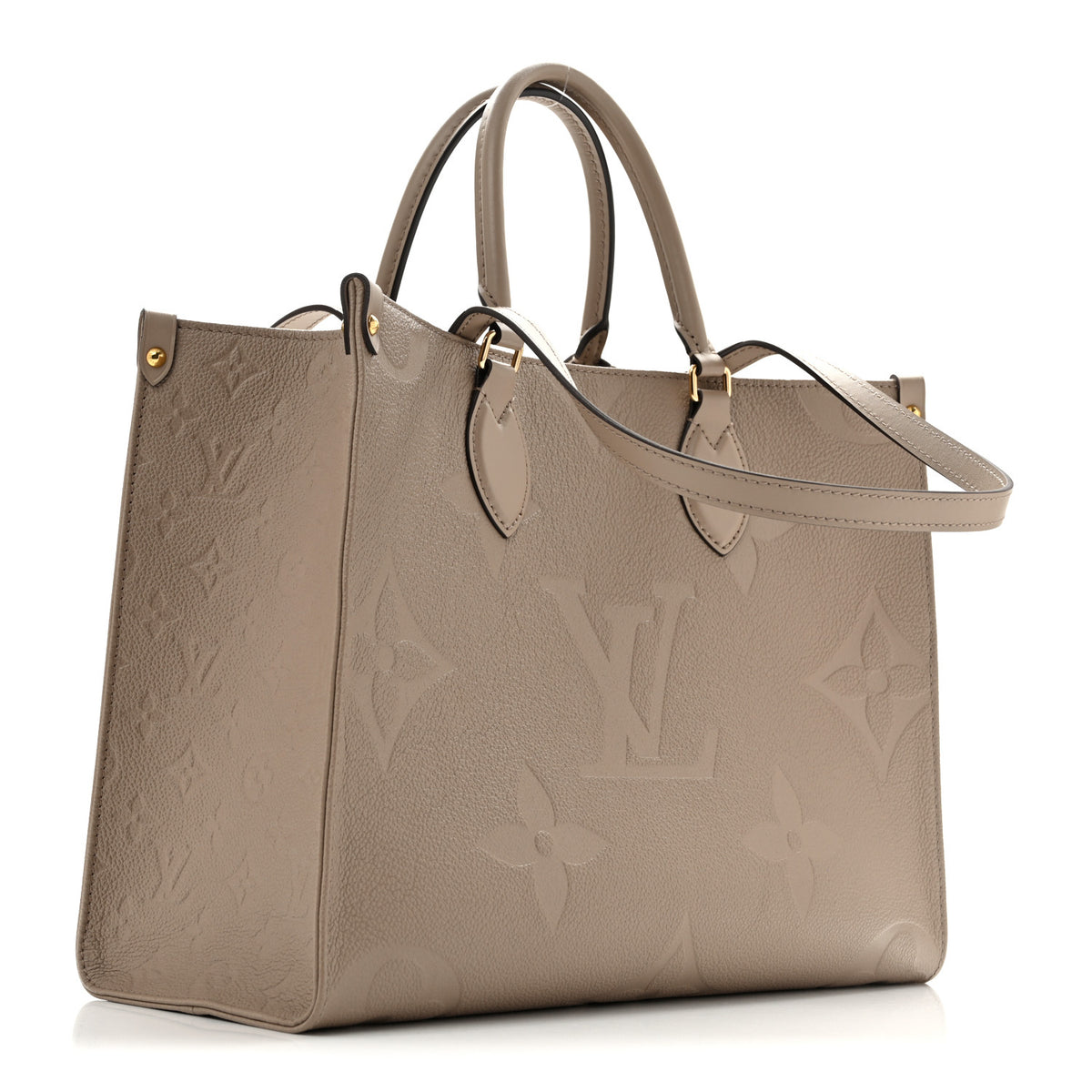 Louis Vuitton Empreinte Monogram Giant Onthego MM Tourterelle 3 of 11