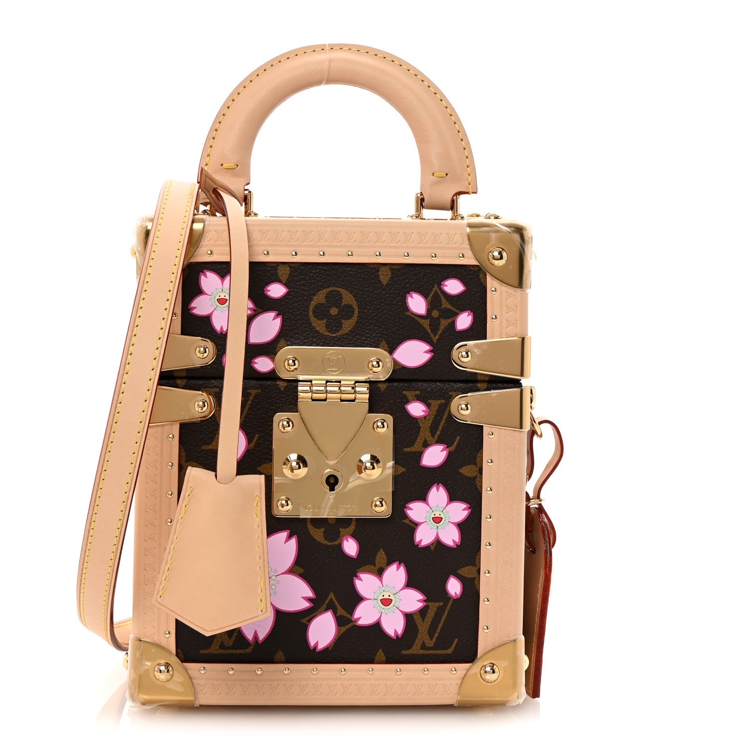 Louis Vuitton LV X TM Monogram Cherry Blossom Camera Box Sakura Brown 1 of 9
