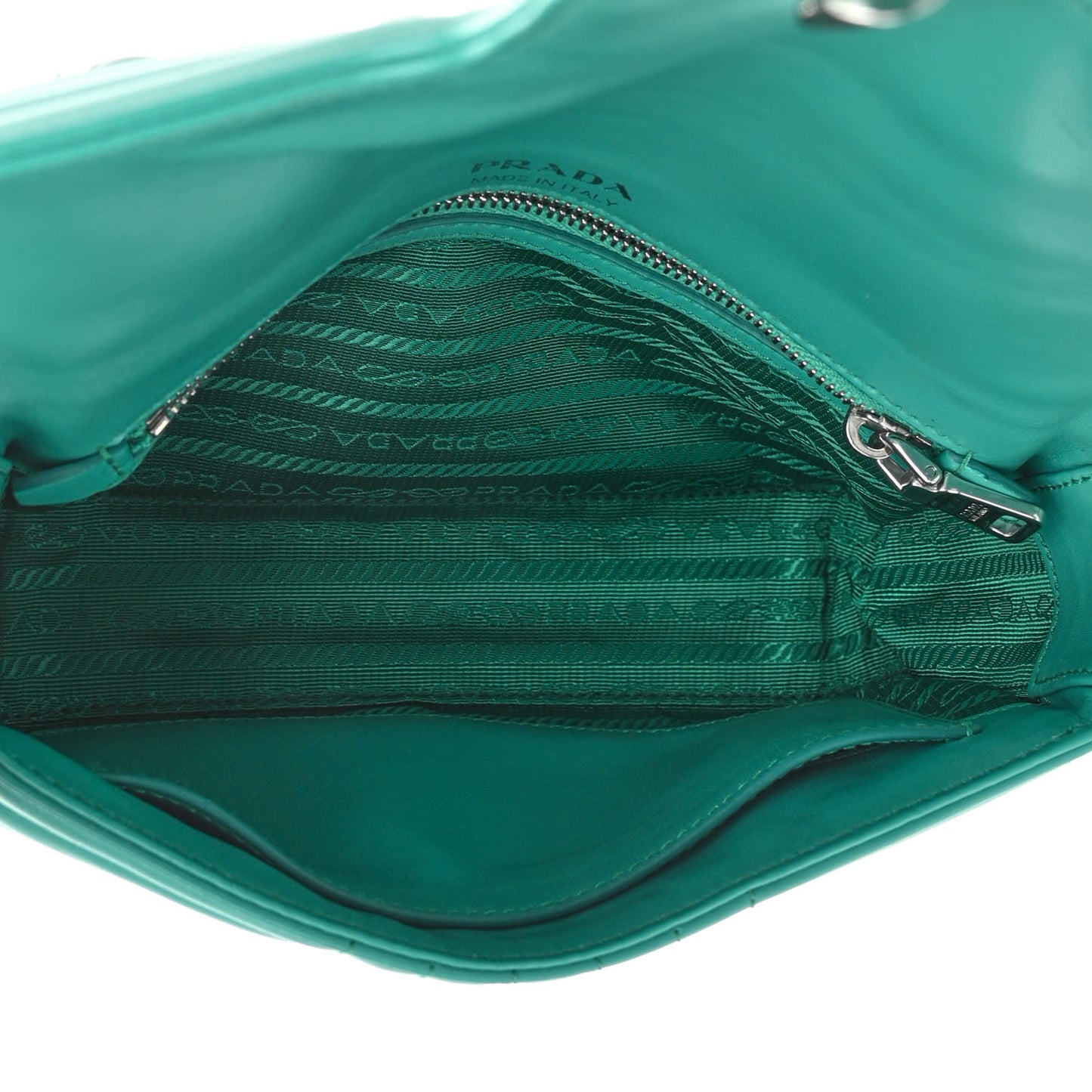 Soft Calfskin Impunture Diagramme Small Chain Flap Shoulder Bag Giada