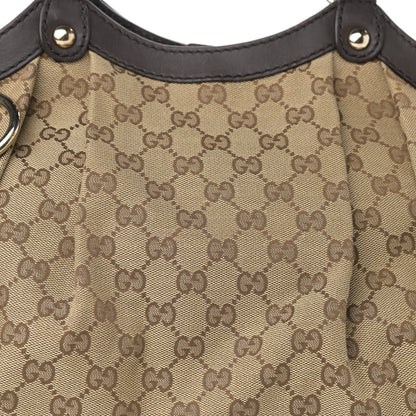 Gucci Monogram Medium Sukey Tote Dark Brown 8 of 11