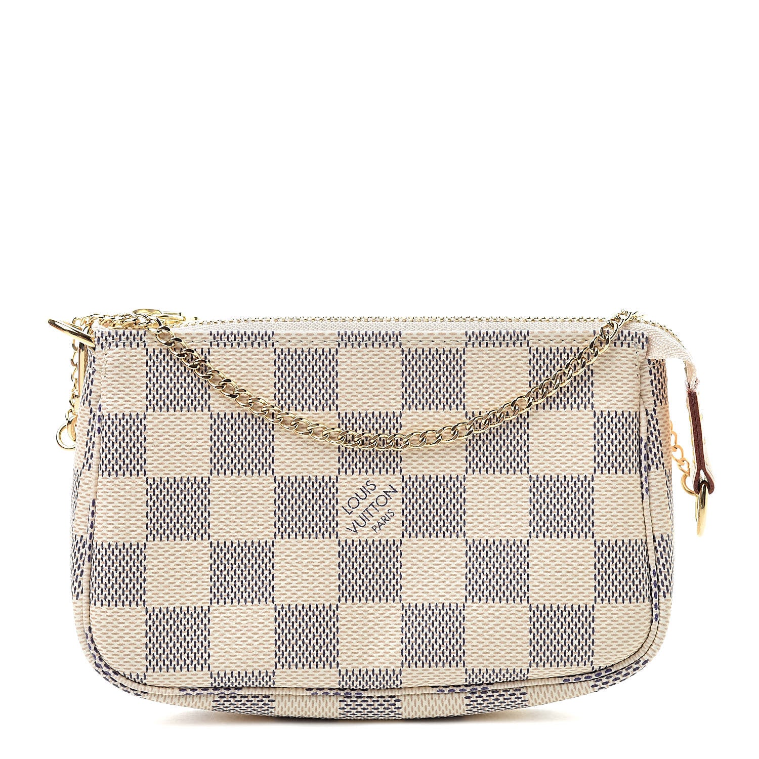 Louis Vuitton Damier Azur Mini Pochette Accessories 1 of 8