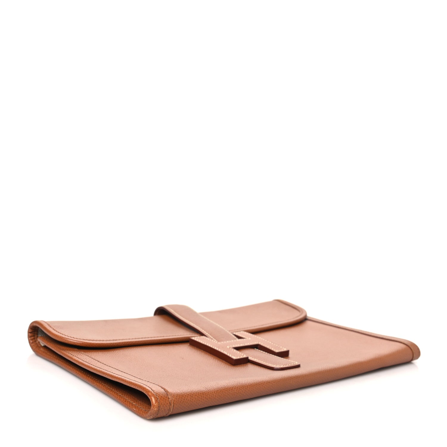 Hermes Epsom Jige PM Clutch Gold 4 of 13