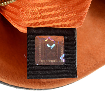 Fendi Vitello Elite Regular 2Jours Tote Arancio 3 of 12