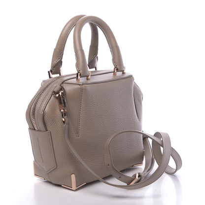 Alexander Wang Pebbled Calfskin Mini Emile Latte Rose Gold Hardware 3 of 12