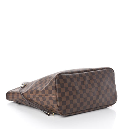 Louis Vuitton Damier Ebene Neo Neverfull MM Rose Ballerine 4 of 10