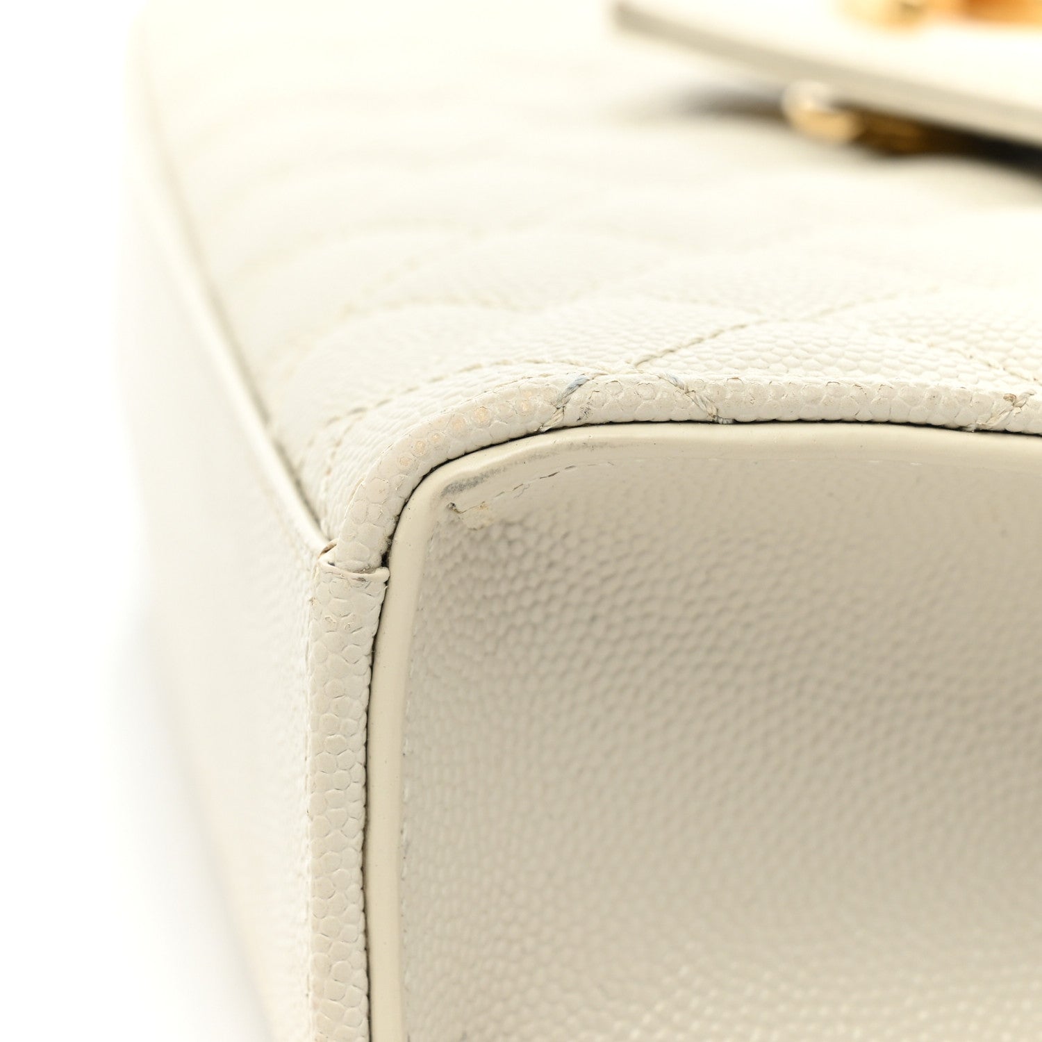 Saint Laurent Grain De Poudre Textured Mixed Matelasse Medium Triquilt Monogram Satchel Crema Soft 8 of 16