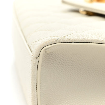Saint Laurent Grain De Poudre Textured Mixed Matelasse Medium Triquilt Monogram Satchel Crema Soft 8 of 16