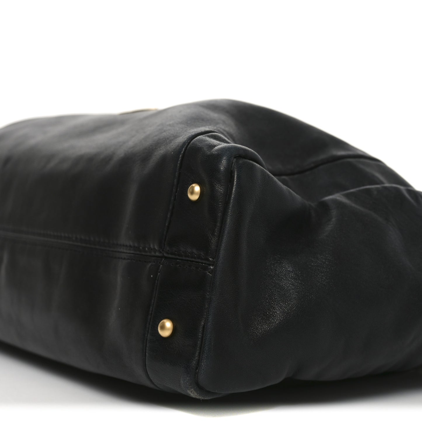 Lambskin Small Olsen Shoulder Bag Black