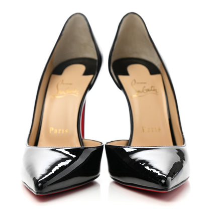 Christian Louboutin Patent Iriza 100 Pumps 39 Black 2 of 7