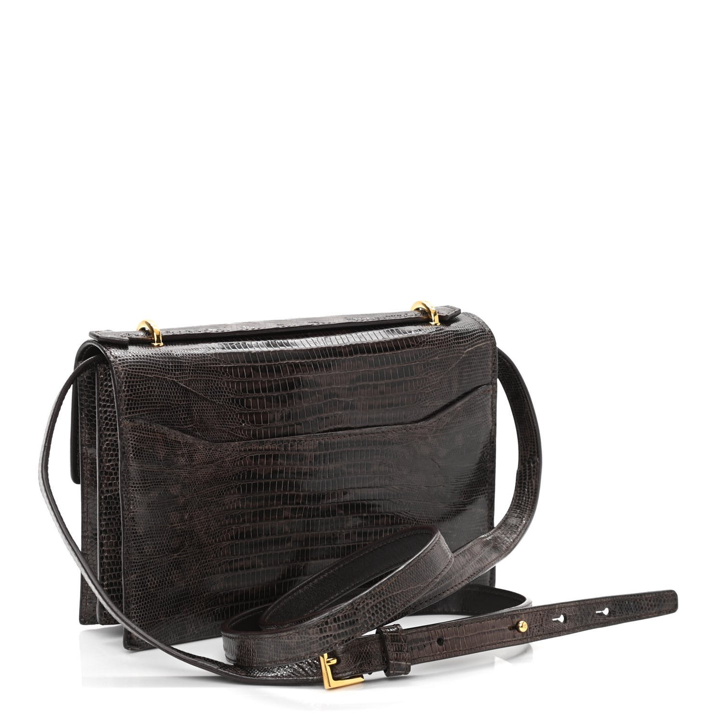 Lizard Hidden TF Bag Brown