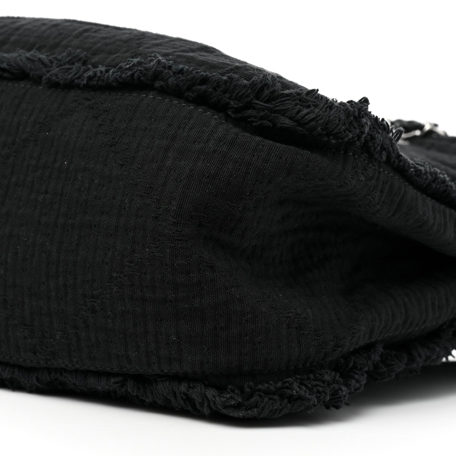 Chanel Canvas Large Double Face Shopping Tote Black 8 of 9