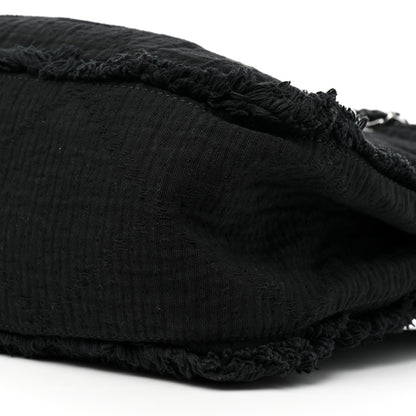 Chanel Canvas Large Double Face Shopping Tote Black 8 of 9