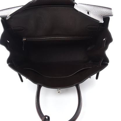 Hermes Togo HAC Birkin 32 Chocolate 5 of 14
