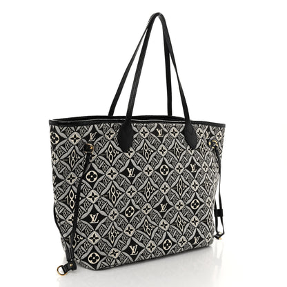 Louis Vuitton Jacquard Since 1854 Neverfull MM Grey 4 of 10