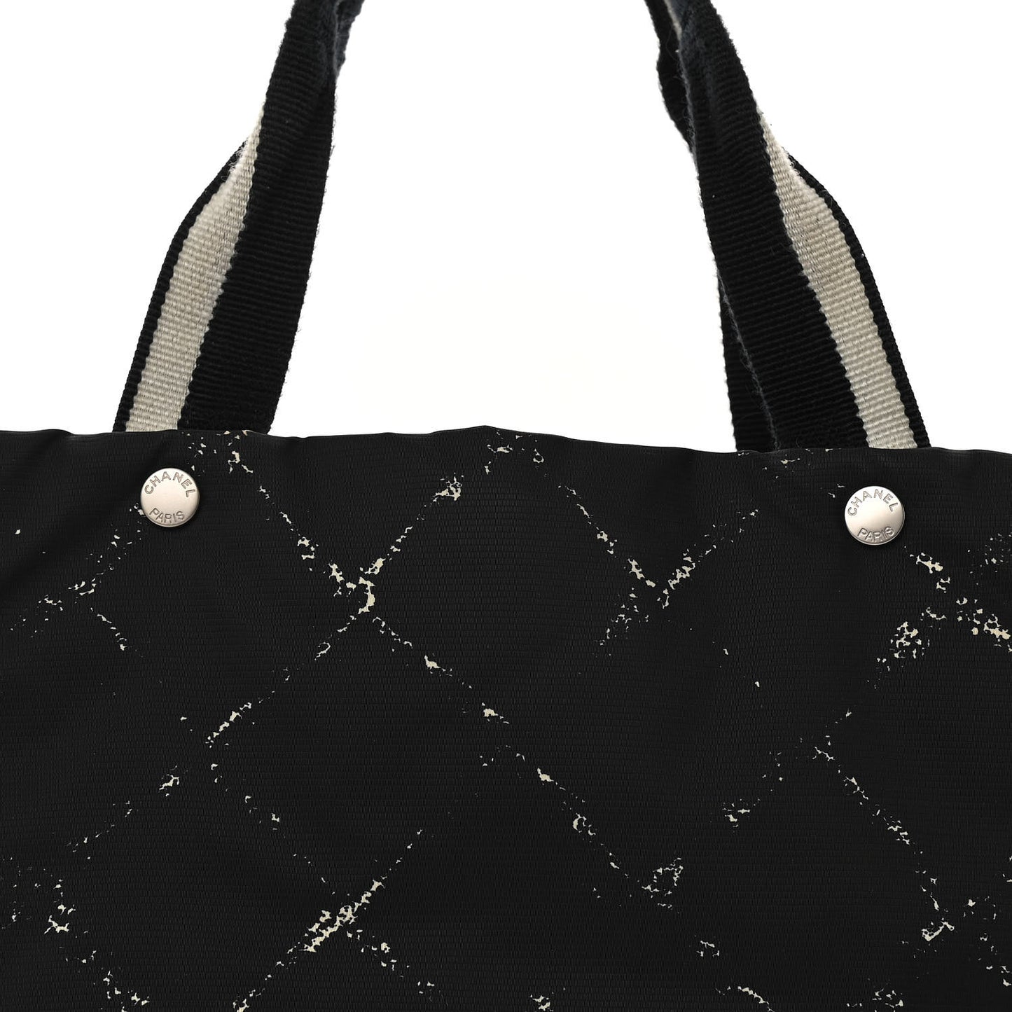 Nylon Travel Tote Black