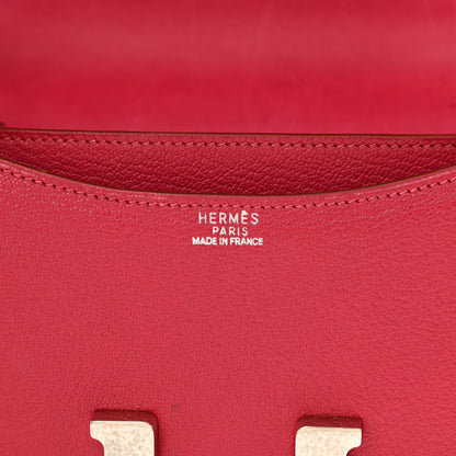 Hermes Chevre Mysore Martelee Constance 18 Framboise 6 of 15