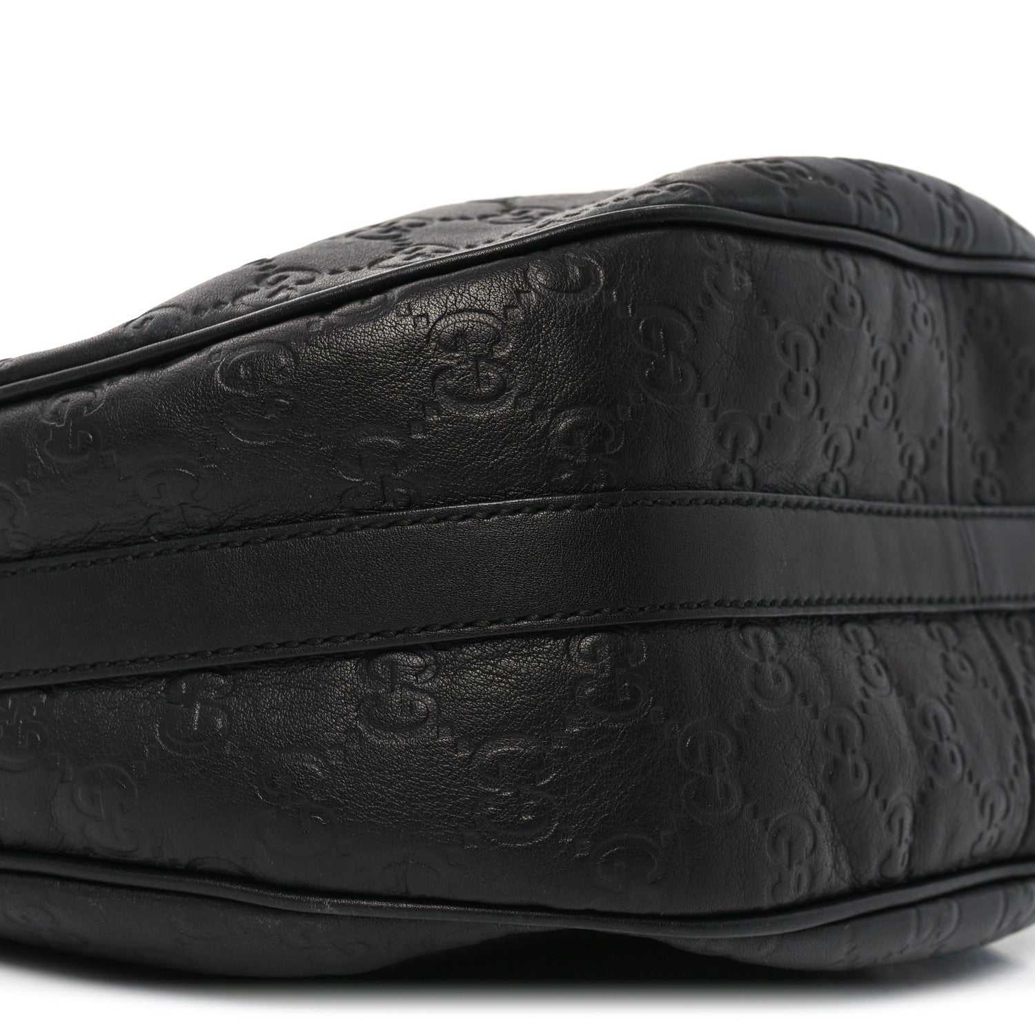 Gucci Guccissima Medium GG Twins Hobo Black 9 of 11
