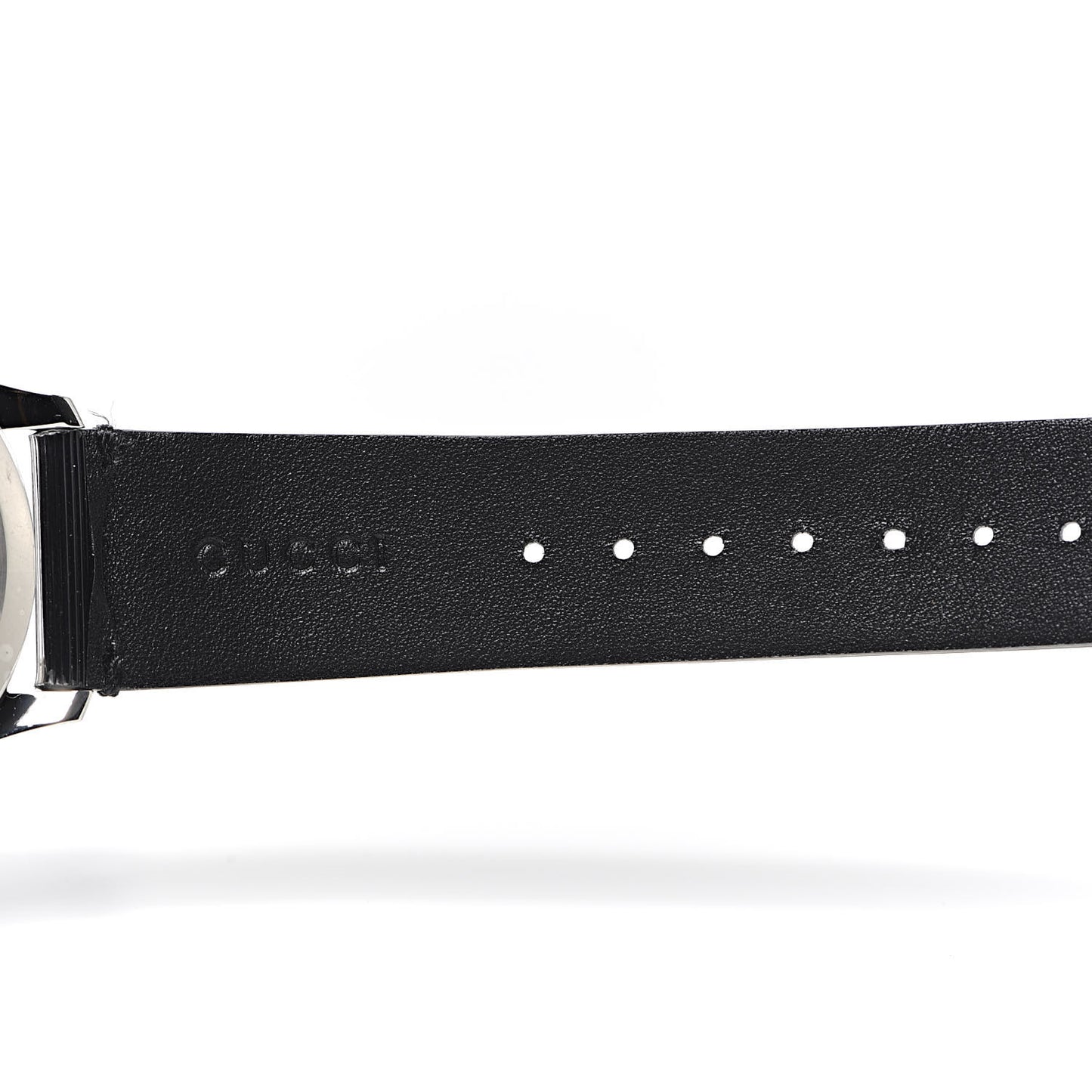 Stainless Steel Calfskin 38mm G-Timeless Bee Star Hologram Quartz Watch Black