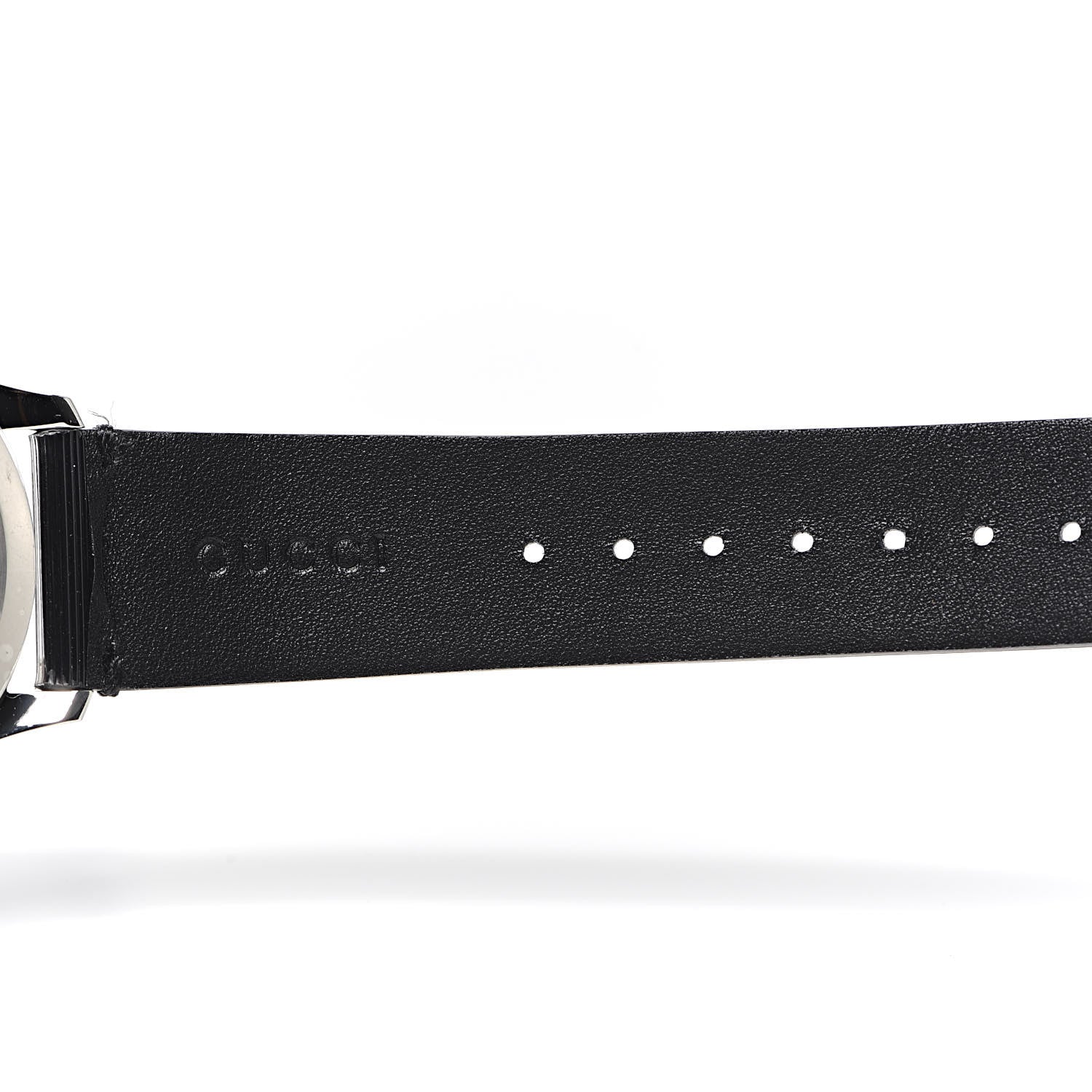 Gucci Stainless Steel Calfskin 38mm G-Timeless Bee Star Hologram Quartz Watch Black 6 of 6