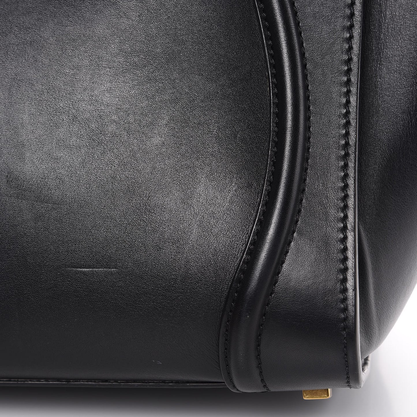 Smooth Calfskin Mini Luggage Black