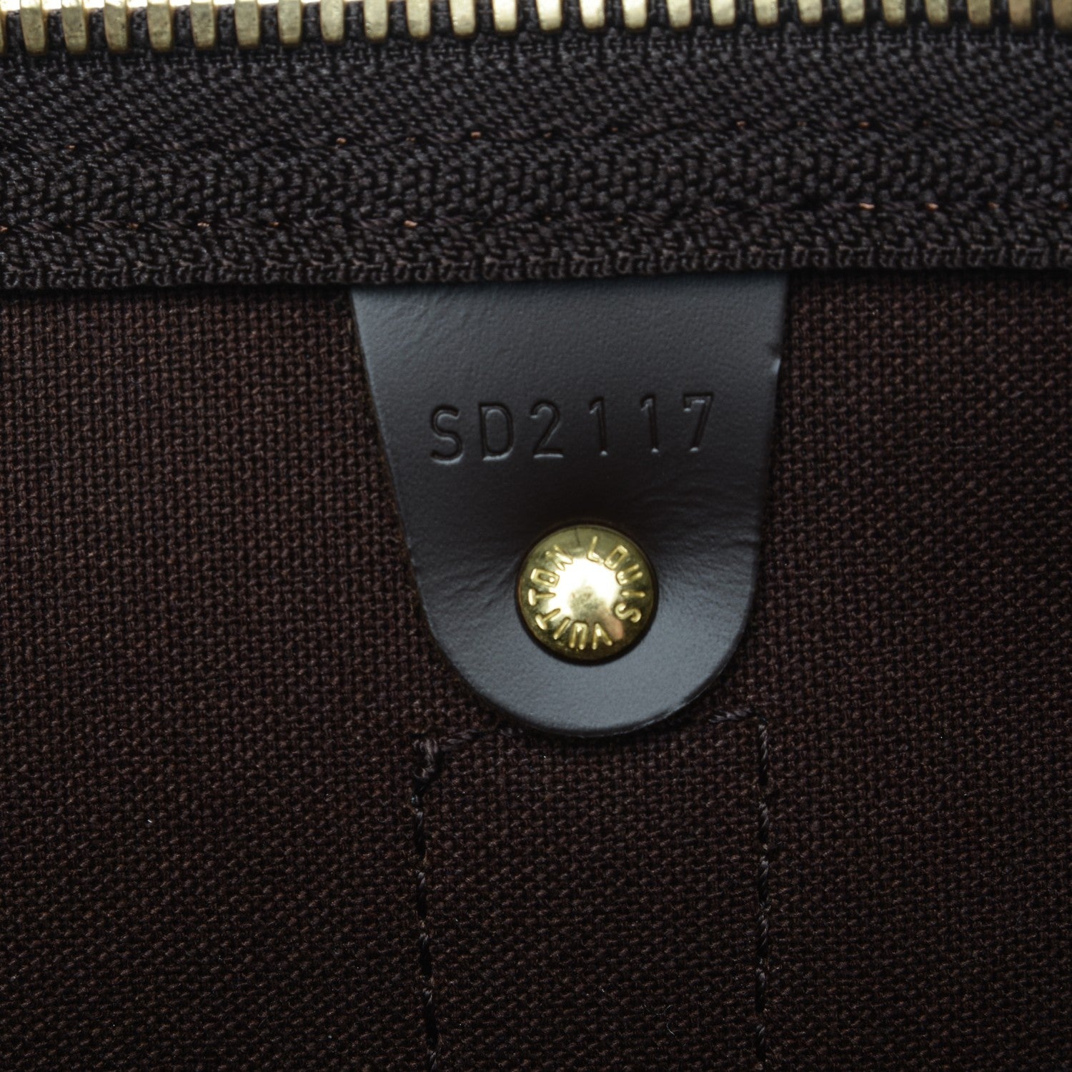 Louis Vuitton Damier Ebene Keepall Bandouliere 55 8 of 9