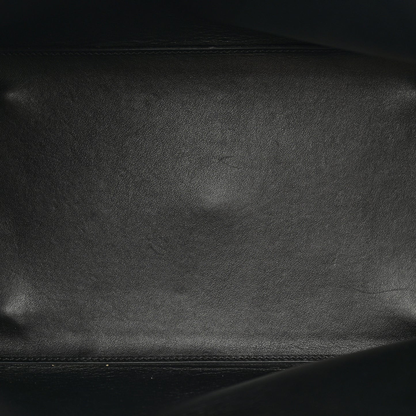 Grainy Calfskin VLogo Escape Hobo Bag Black