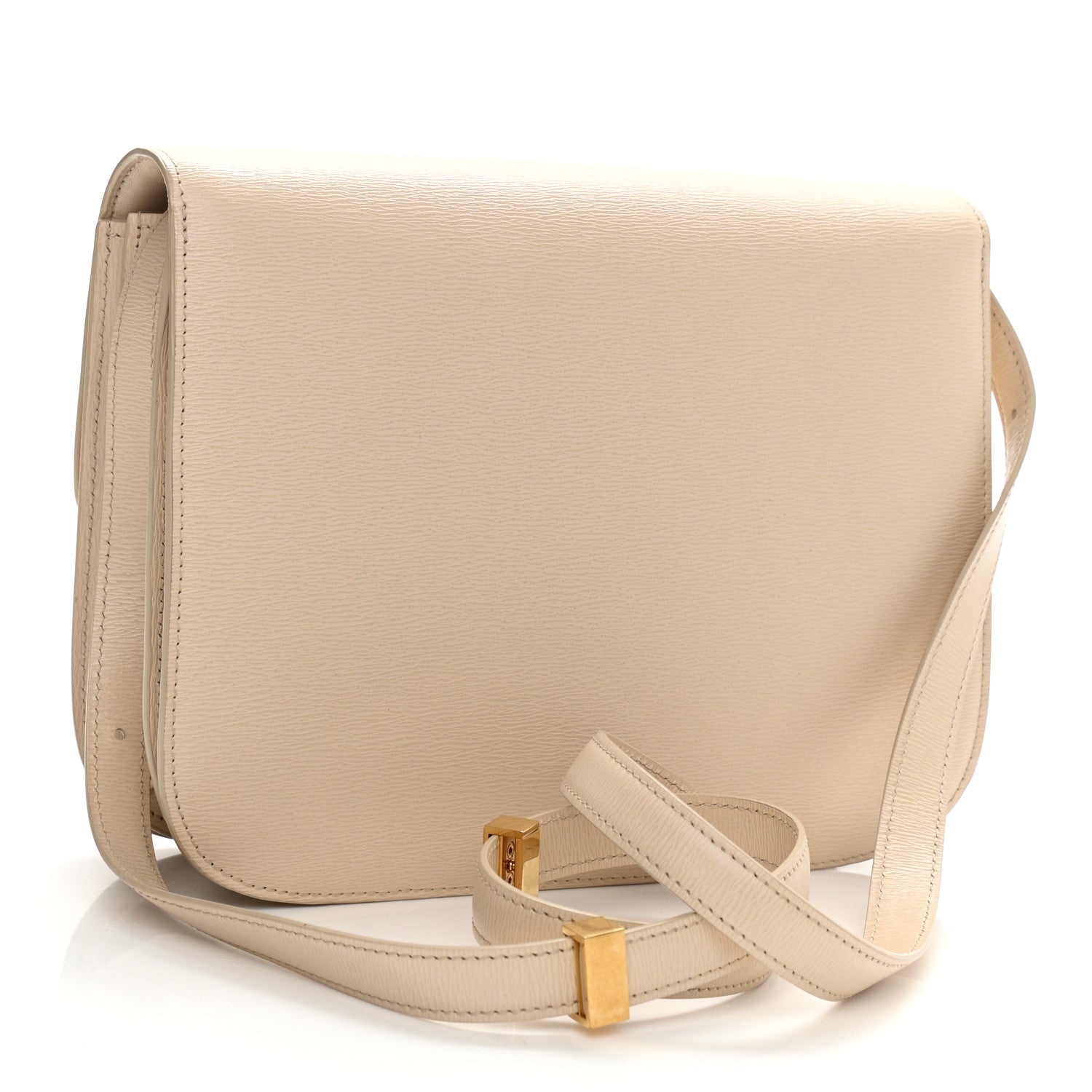 Celine Liege Calfskin Medium Classic Box Flap Bag Powder 2 of 9