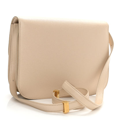 Celine Liege Calfskin Medium Classic Box Flap Bag Powder 2 of 9