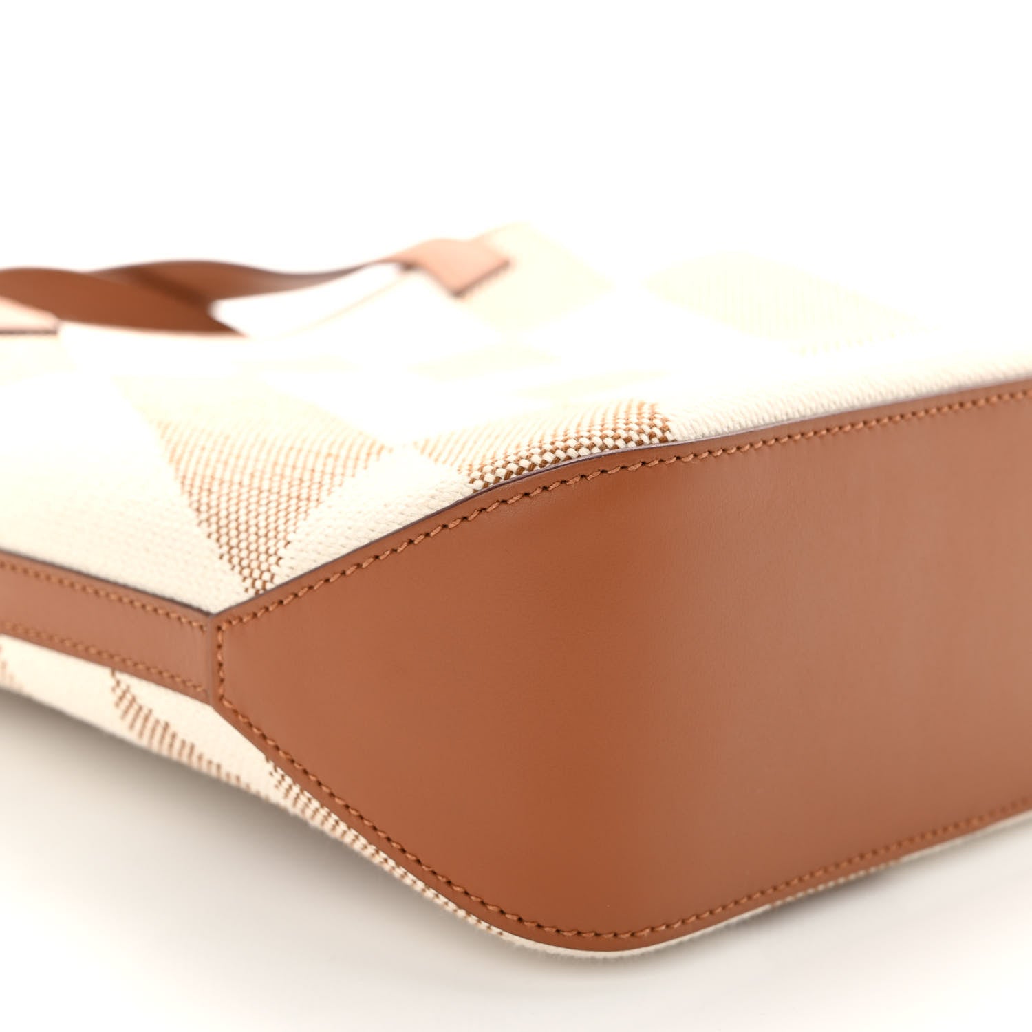 Hermes Swift Toile H Cabas H En Biais 27 Ecru Naturel Gold 8 of 10