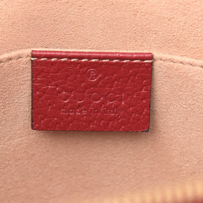 Gucci GG Supreme Monogram Flora Web Small Ophidia Tote Bag Red 6 of 9