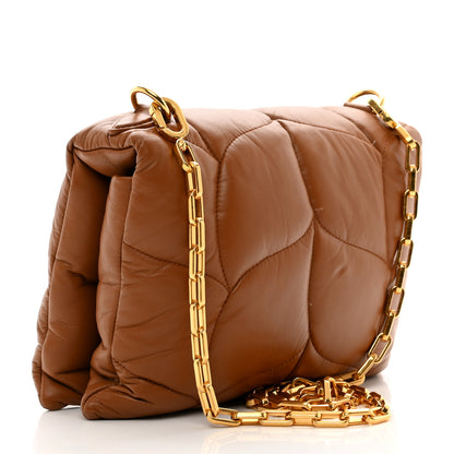 Mulberry Nappa Pillow Quilted Little Softie Bag Tobacco Brown 3 of 9