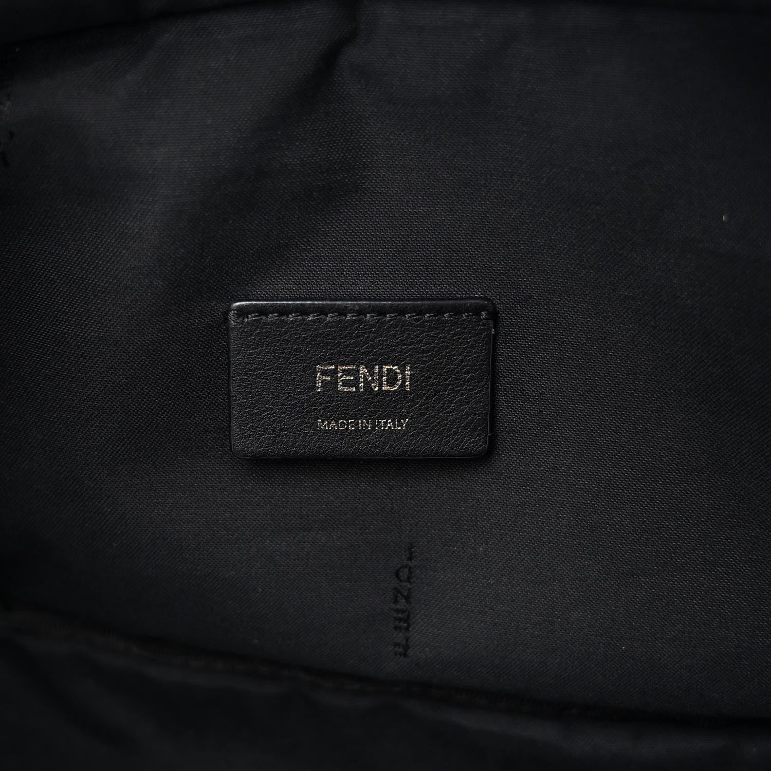 Fendi Nappa Apolo Baguette Belt Bag Black Tobacco 7 of 12