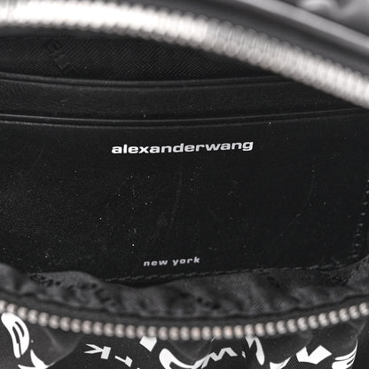 Alexander Wang Nylon Logo Printed Belt Bag Black 6 of 9